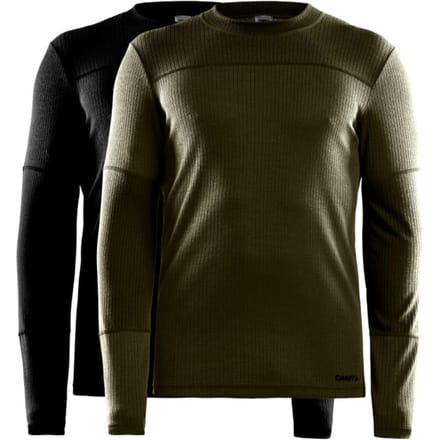 Craft - Maat L - CORE 2-pack Baselayer Thermoshirts Heren - Zwart