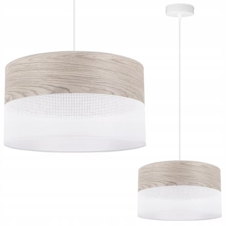 Houten Hanglamp 30cm Eikenfineer - Stijlvol en Sfeervol