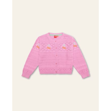 Oilily Vruity Vest- maat140/10yr Fuchsia Roze