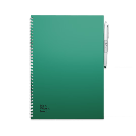Erasable Notebook A4 - Forest Green - Premium / A4