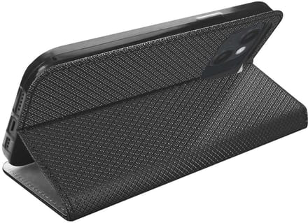 Jaym, Hoesje geschikt voor Apple iPhone 13 - Magnetisch Folio met Standaard, Zwart