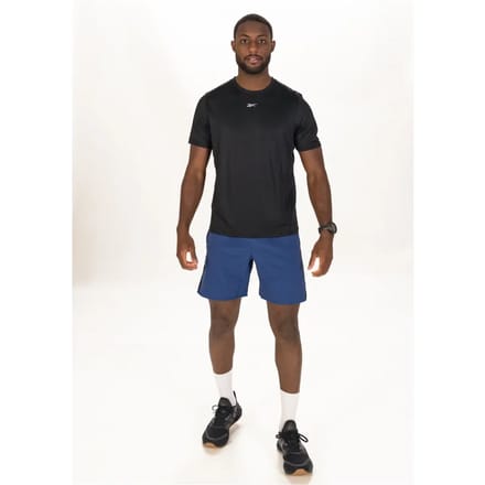 Reebok Running Speedwick T-shirt Met Korte Mouwen Blauw S Man