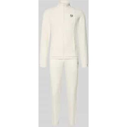 slim fit trainingspak met logostitching model 'Egeo'