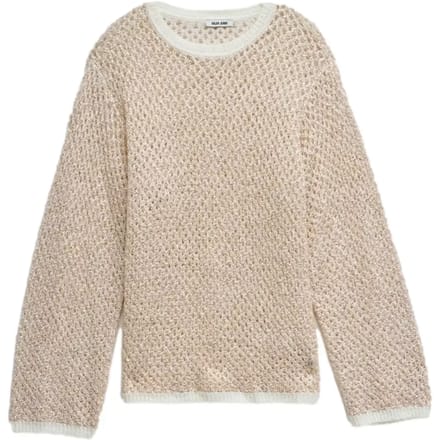Lurex Gebreide Pullover Dames Salsa Jeans