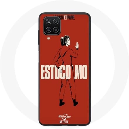 Coque Samsung Galaxy A12 La Casa De Papel Estocolmo dessin