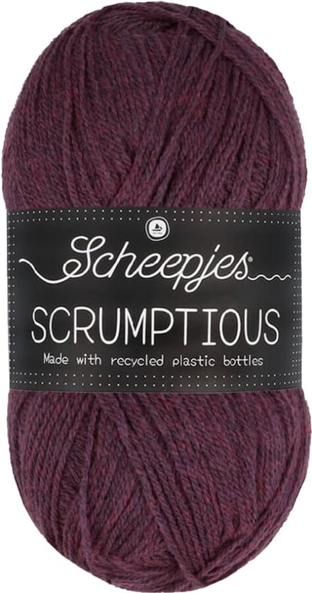 Scheepjes Scrumptious 100gram - 377 Morello Fudge Cake