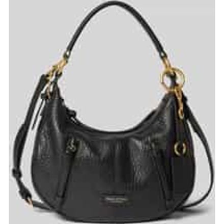 Marc O'Polo schoudertas Pernille Hobo Bag Black zwart