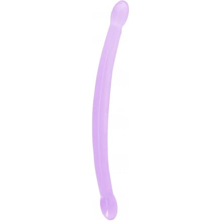Dubbele Dildo niet realistisch Paars - Paars