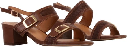 Supermodieuze sandalen met hak