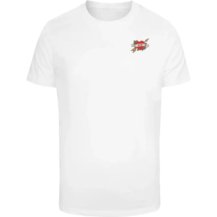 Mister Tee - Mom Heart Heren Tshirt - M - Wit