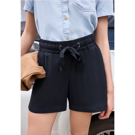 Shorts met Mid Waist-taille en Loose Fit-pasvorm