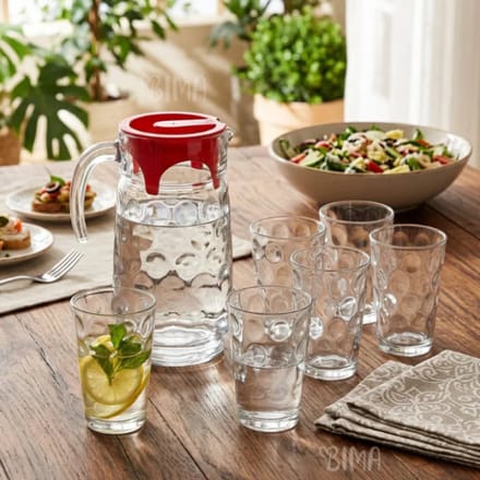 Pasabahce sapkan-set Space vaatwasmachinebestendig 1650 ml 6 glazen 208 ml