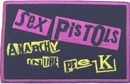Sex Pistols - Anarchy In The Pre-UK Patch - Zwart