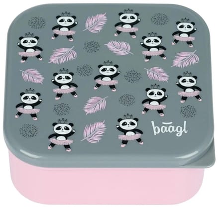 Baagl Broodtrommel 4 in 1 Panda