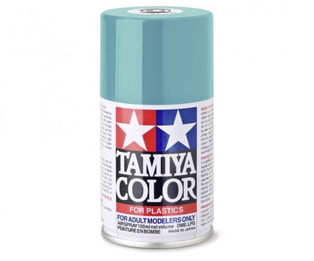 Tamiya Hobbyverf Acrylverf - TS-41 Coral Blue - Gloss - Acryl Spray - Verf spuitbus - 100 ml