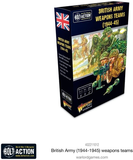 British army weapons teams 1944-45 (Bolt action nieuw)