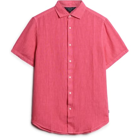 Superdry - Studios casual linnen overhemd - Heren - Shirts
