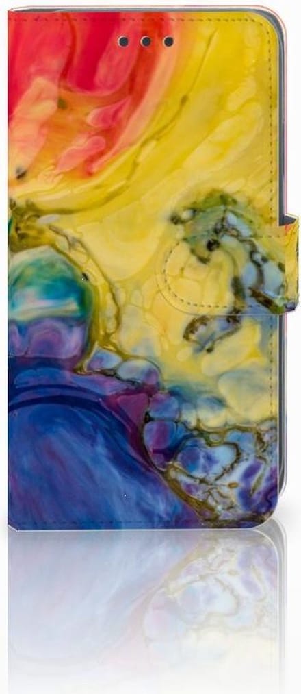 Hoesje Apple iPhone Xr Watercolor Dark
