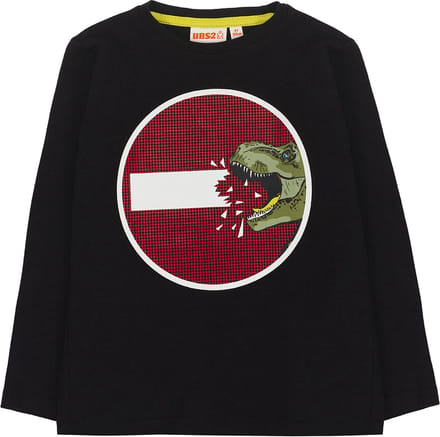 T-SHIRT DINO MET LANGE MOUWEN