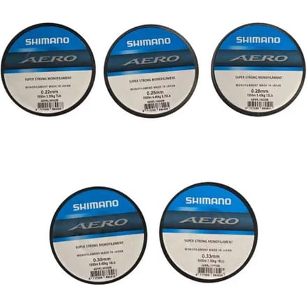 Monofilament Shimano Aero Reel (x6)