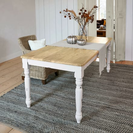 LOBERON Tafel Mont Lisan bruin/antiekwit