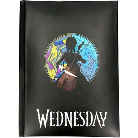 a5 verlicht notitieblok SD Toys Wednesday Roseton