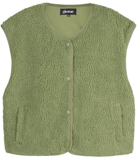 Woven Polyester Fiber Women's Vest Casual Solid Color Fall/Winter