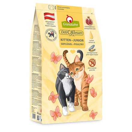 2x1,8kg GranataPet Kitten Gevogelte Kattenvoer