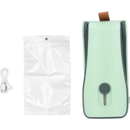 Mini Voedselsealer Klein Handheld Onderkant Magnetisch Ontwerp USB Opladen Snelle Verzegeling Voedselsealer white
