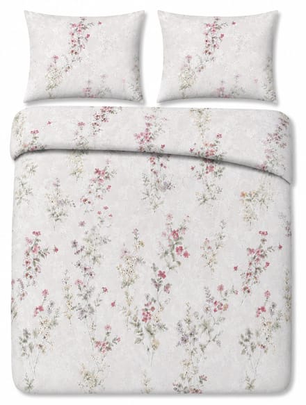 Decoware Dekbedovertrek Novara 140x220 cm - Multi - Katoen - Met Kussensloop - Eenpersoons