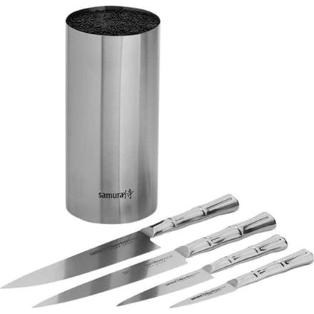 Samura bamboo messenblok en messenset