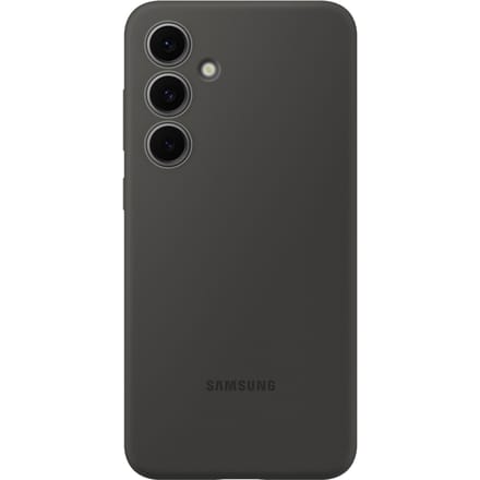 Samsung Silicone Case - Geschikt voor Samsung Galaxy S24 FE - Zwart