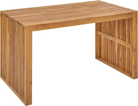 BELLANO - Tuintafel - Lichthout - 120 x 70 cm - Acaciahout