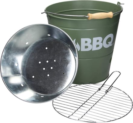ECD Germany | Grillschaal met grillrooster en draaggreep Rocky