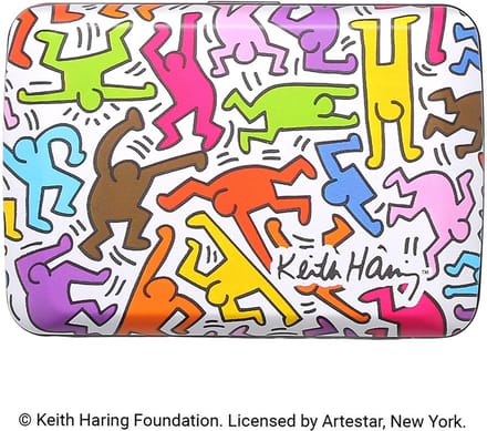 Ogon Designs Stockholm V2.0 Aluminium Creditcardhouder - Keith Haring - Kleur