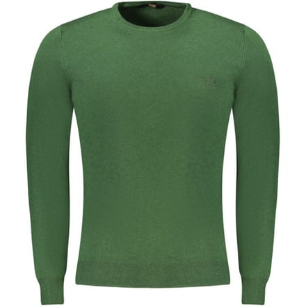 Cavalli Class Groene Viscose Heren Trui