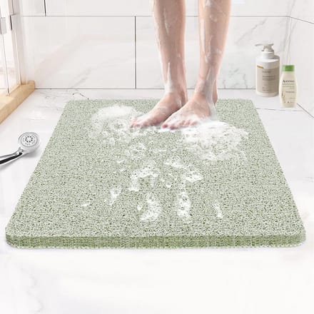Antislip Douchemat 61 x 61 cm voor Ouderen - Mintgroen - Ideaal voor Badkamer