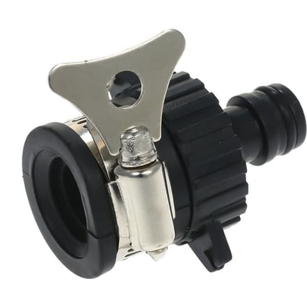 Universele kraanaansluiting Adapter Kraanadapter Snelkoppeling Multifunctioneel zwart