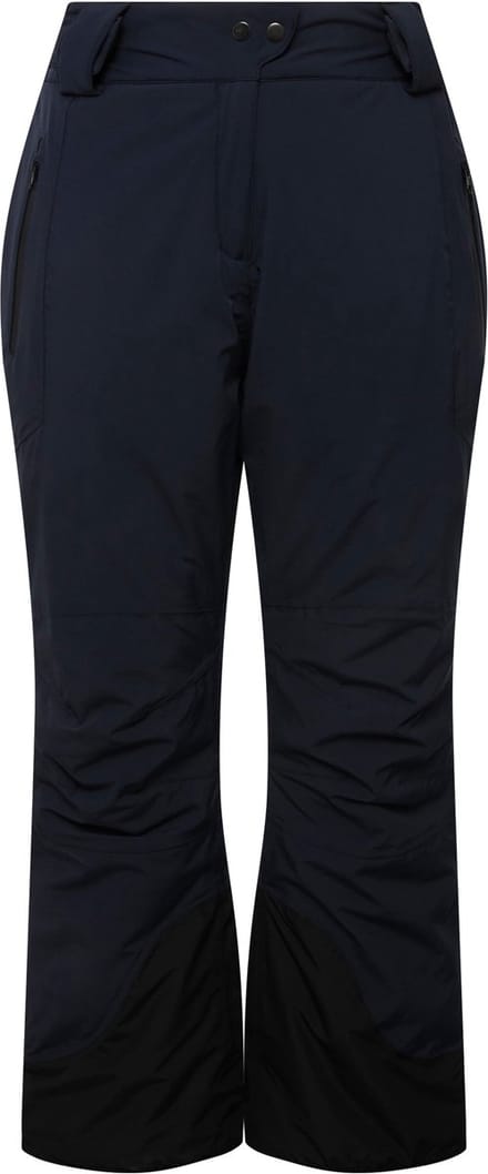 Ulla Popken - Dames - HYPRAR functionele broek waterdicht klittenband ski broek - Marine - Maat 42