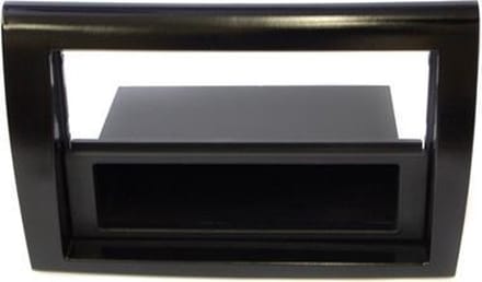 2-DIN frame met bakje Fiat Bravo 07> zwart