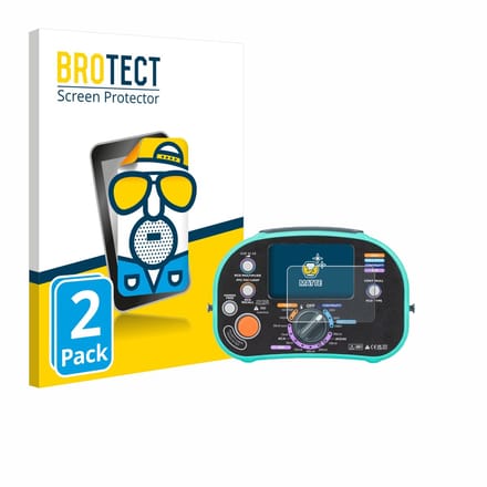 BROTECT - Screenprotector voor Kewtech KT63DL - Folie Beschermfolie matte 2 Stuks