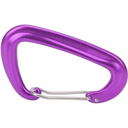 Mousquetons Multifonctionnels d'Extérieur Boucle de Camping Crochet en Aluminium Clip pour Hamacs Balançoire violet