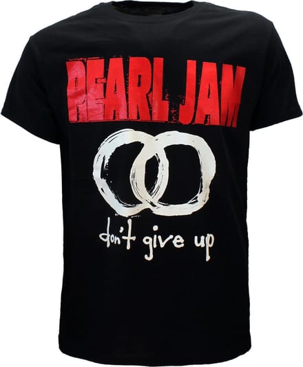 Pearl Jam Don’t Give Up T-Shirt - Officiële Merchandise - S