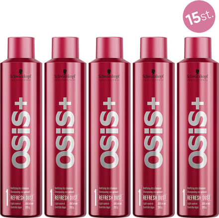 15X Schwarzkopf Osis Refresh Dust Droogshampoo 300ml