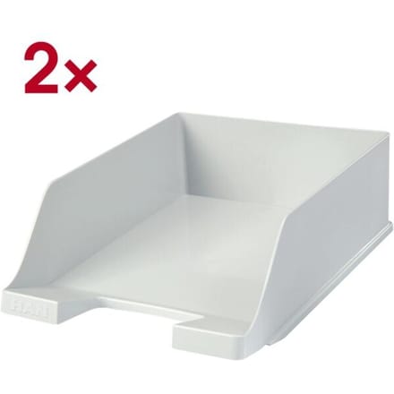 HAN brievenbak XXL lichtgrijs, 2 stuks