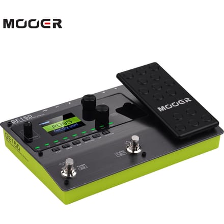 MOOER GE150 Versterkermodellering & multi-effectpedaal 55 Versterkermodellen 151 Effecten 80s Looper 40 Drum US Plug