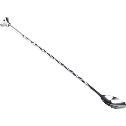 Cocktail Drink Mixer Roestvrij Staal Roeren Menglepel Pollepel Muddler Bar white