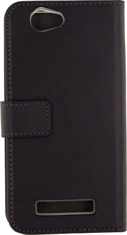 Mobilize Classic Gelly Wallet Book Case Wileyfox Spark + Black