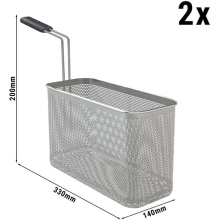 GGM Gastro Nudelkorb-Set - 2x 1/2
