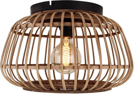 Chericoni Nature Trapeze Plafondlamp - 1-lichts - Ø40 cm - Bruin